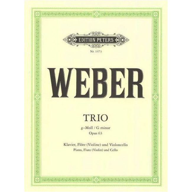 Weber, Hans - Klaviertrio G Op.63