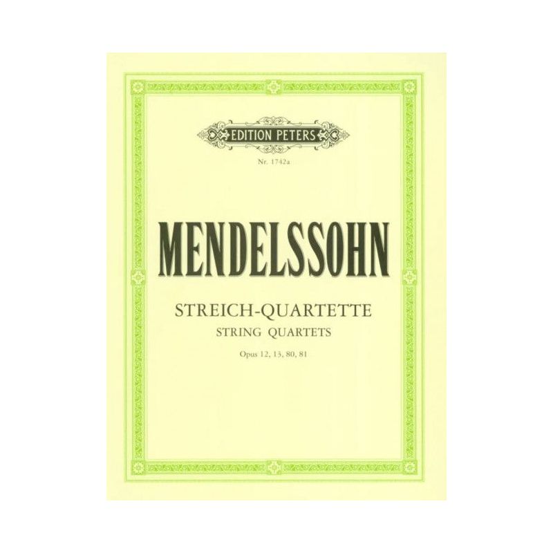 Bartholdy, Felix Mendelssohn - 7 String Quartets Vol 1