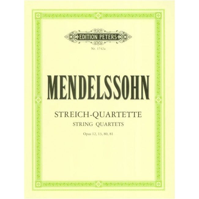 Bartholdy, Felix Mendelssohn - 7 String Quartets Vol 1
