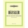 Hassler, Johann Wilhelm - Six Easy Sonatas for Piano