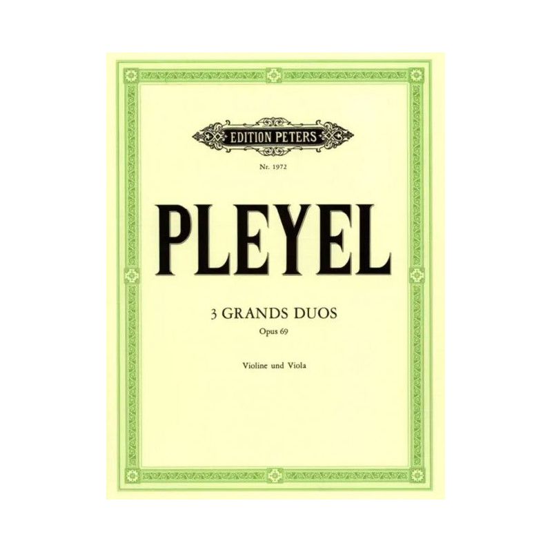 Pleyel, Ignace - Grands Duos(3) Op.69