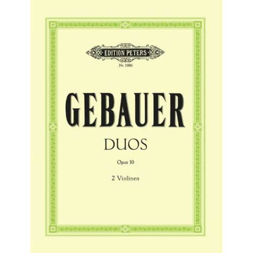 Gebauer, Michel Joseph - 12...