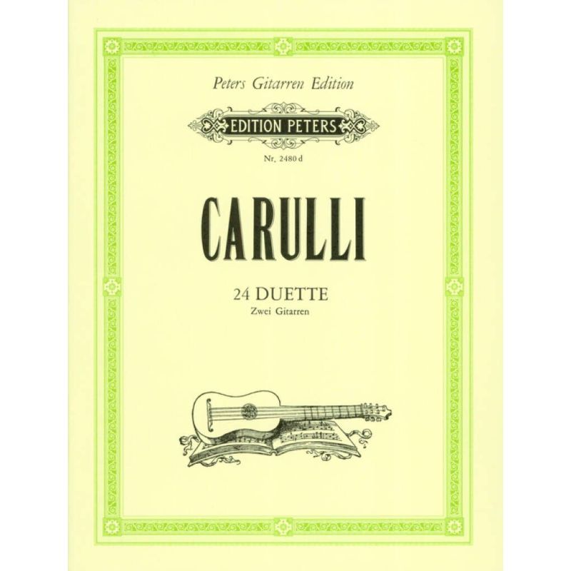 Carulli, Ferdinando - 24 Duette für 2 Gitarren