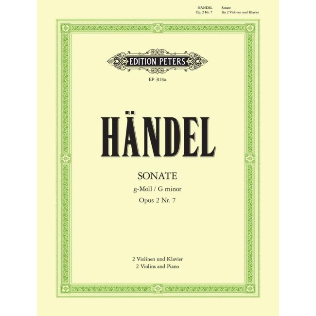 Händel, Georg Friedrich - Trio Sonata in G minor Op.2 No.7