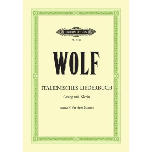 Wolf, Hugo - Italienisches...