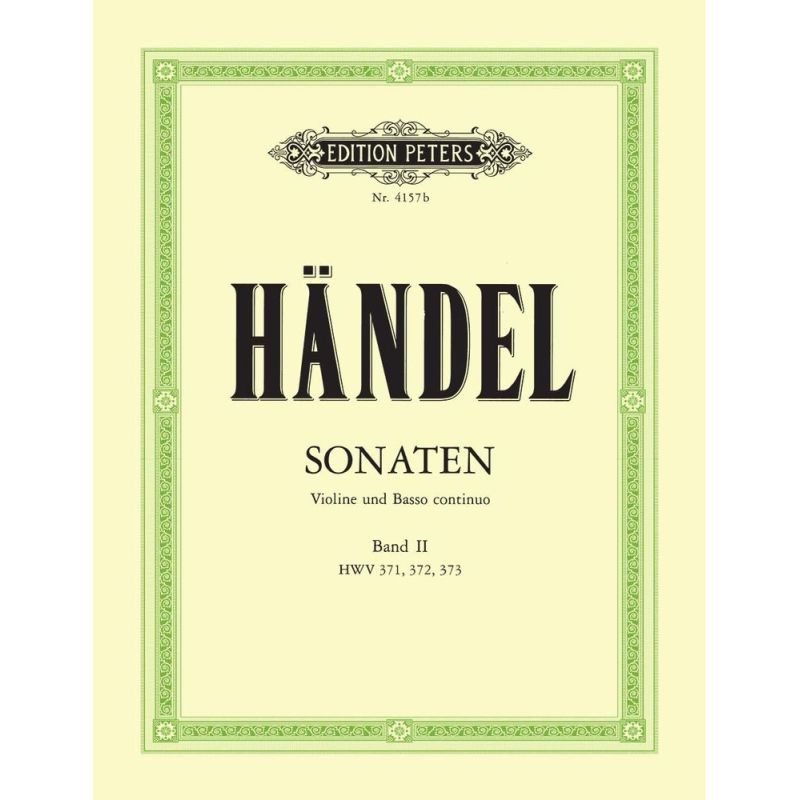 Händel, Georg Friedrich - Sonatas - Volume 2