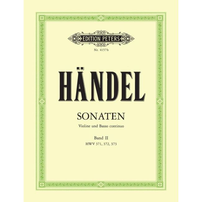 Händel, Georg Friedrich - Sonatas - Volume 2