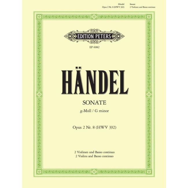 Händel, Georg Friedrich - Trio Sonata in G minor Op.2 No.8