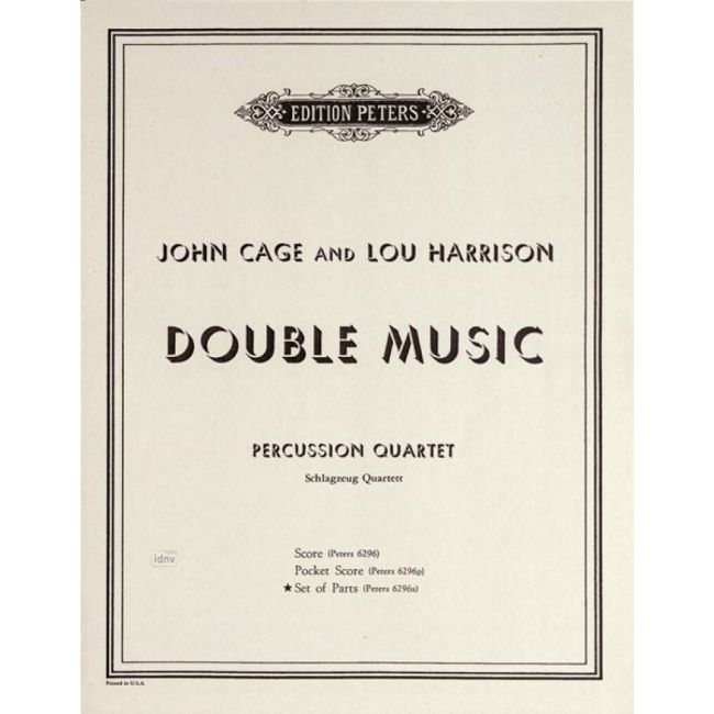 Harrison, Lou - Double Music (in collaboration with John Cage