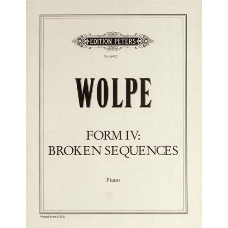 Wolpe, Stefan - Form IV: Broken Sequences