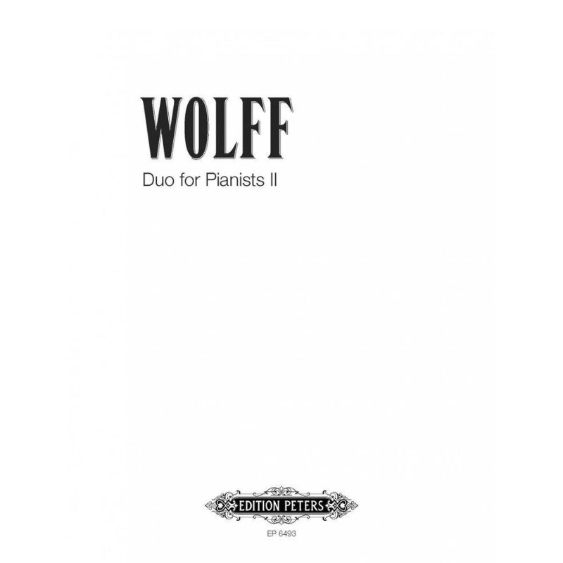 Wolff, Christian - Duo for Pianists II