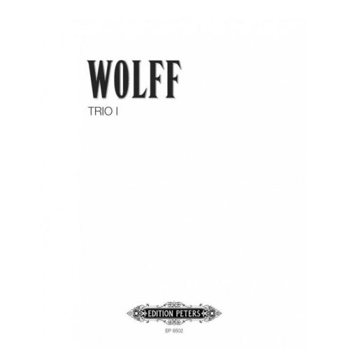 Wolff, Christian - Trio I