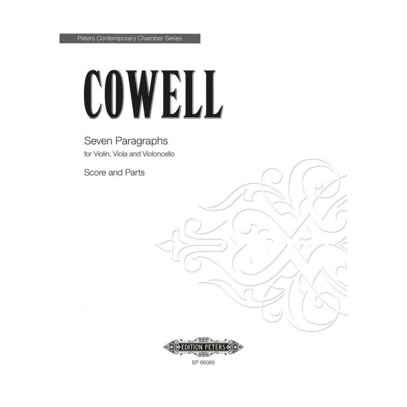 Cowell, Henry - Seven Paragraphs
