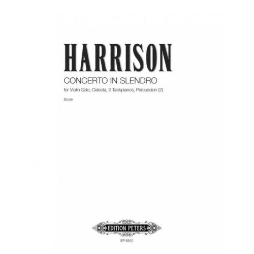 Harrison, Lou - Concerto in...