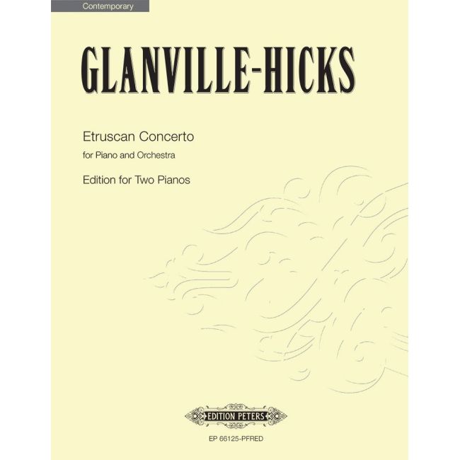 Glanville-Hicks, Peggy - Etruscan Concerto (Edition for 2 Pianos)