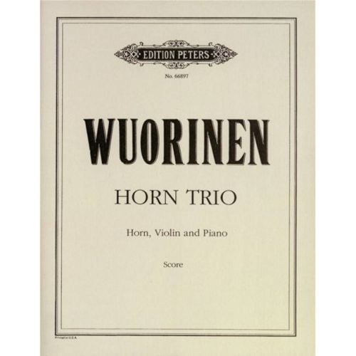Wuorinen, Charles - Horn Trio