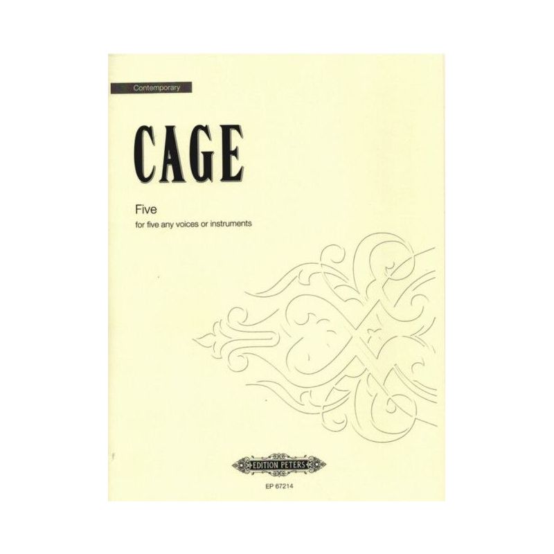 Cage, John - Five
