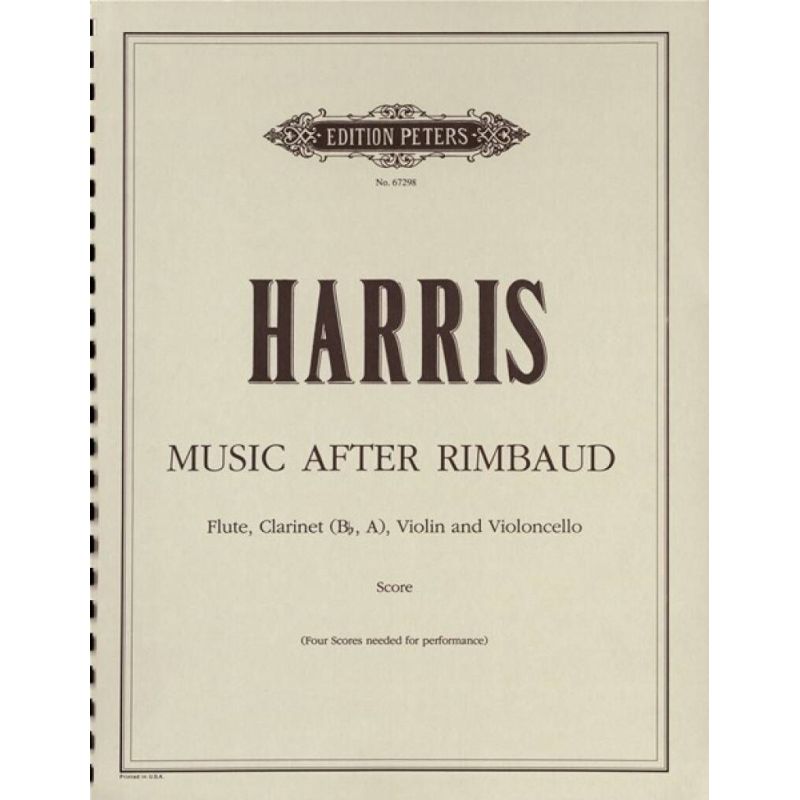 Harris, Matthew - Music after Rimbaud