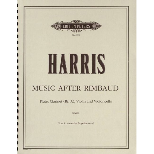 Harris, Matthew - Music after Rimbaud