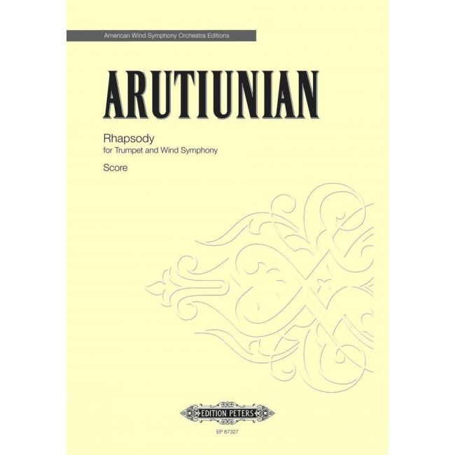 Arutiunian, Alexander - Rhapsody for Trumpet and Winds
