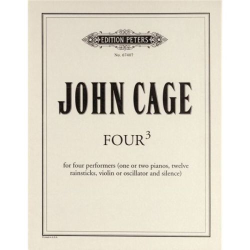 Cage, John - Four 3