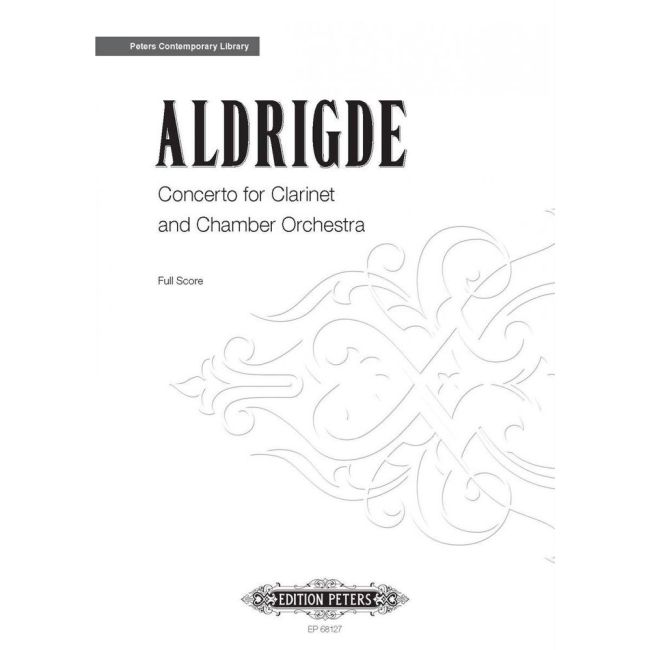 Aldridge, Robert Livingston - Concerto for Clarinet and Chamber Orchestra
