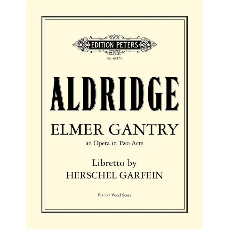 Aldridge, Robert Livingston - Elmer Gantry