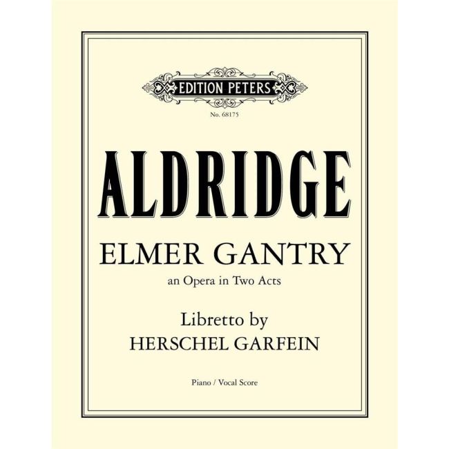 Aldridge, Robert Livingston - Elmer Gantry