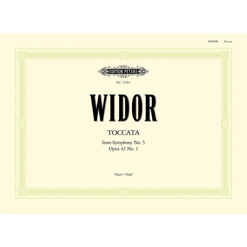 Widor, Charles-Marie - Toccata for Organ