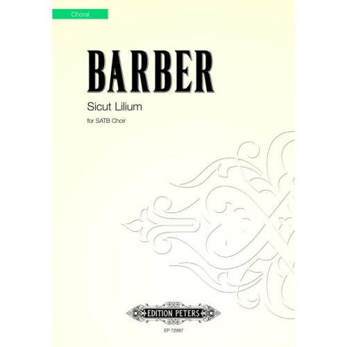 Barber, John - Sicut Lilium