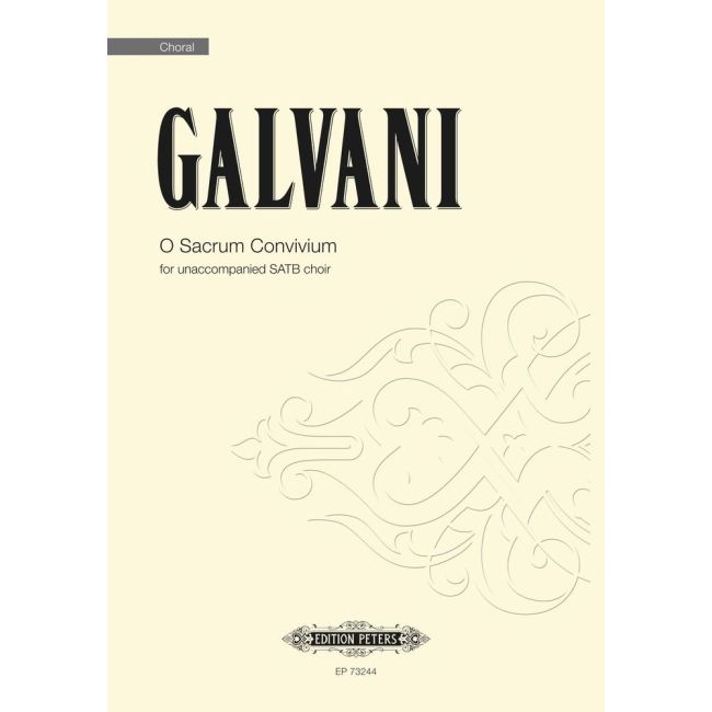 Galvani, Marco - O Sacrum Convivium