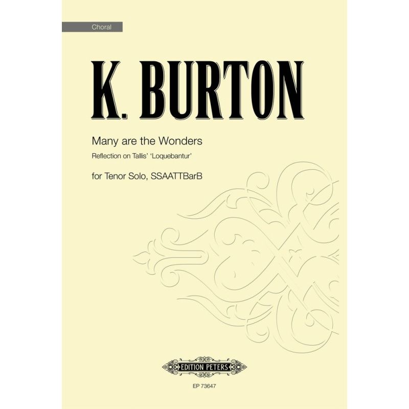 Burton, Ken - Many are the Wonders