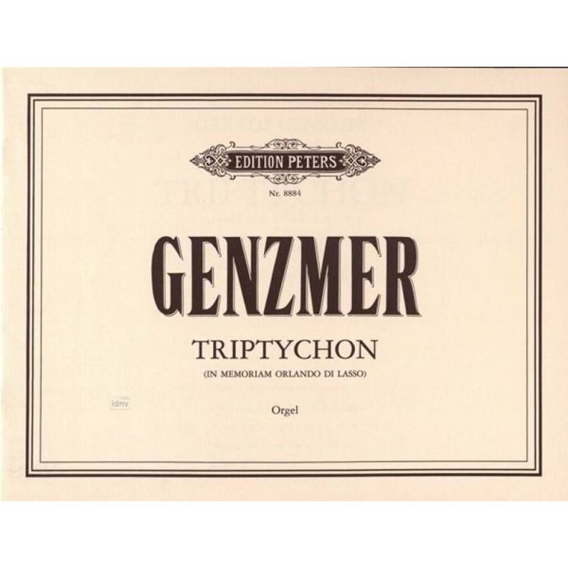 Genzmer - Triptychon