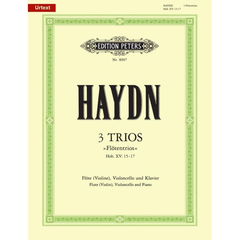 Haydn, Franz Joseph - 3 Trios Hob. XV: 15-17