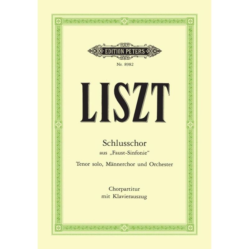 Liszt, Franz - Faust Symphonie (Slotkoor)