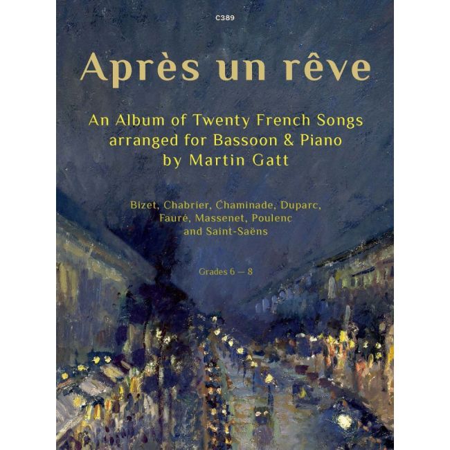 Gatt Martin Apres un reve An Album of Twenty French Songs