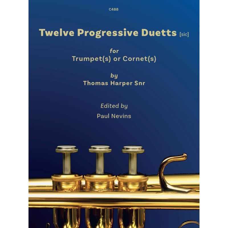 Harper, Thomas Sr - Twelver Progressive Duets. 2 Tpts