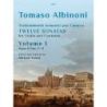 Albinoni, Tomaso Giovanni - Trattenimenti armonici per camera – Twelve Sonatas, Op. 6 No. 1–4, Vol. 1