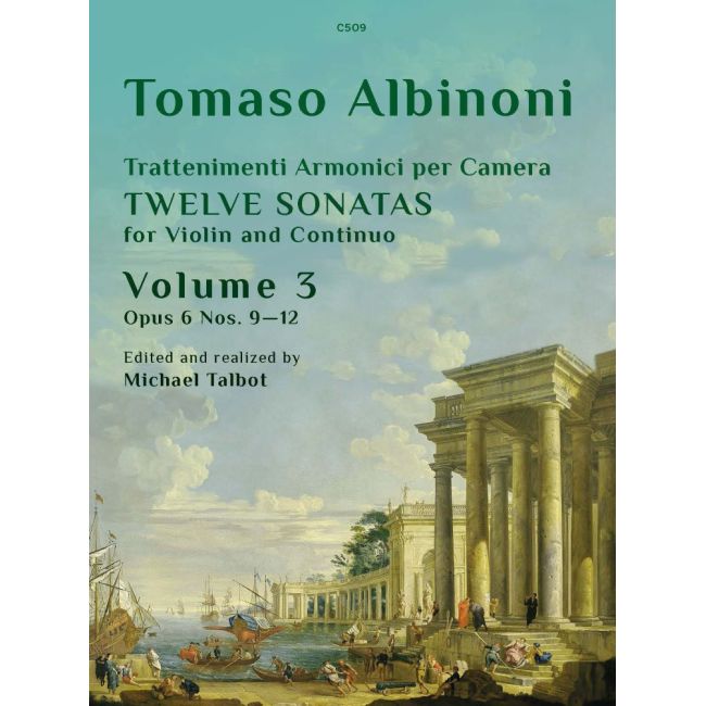 Albinoni, Tomaso Giovanni - Trattenimenti armonici per camera – Twelve Sonatas, Op. 6 No. 9–12, Vol. 3