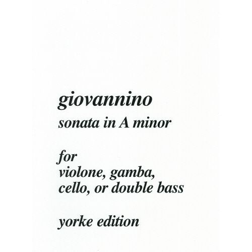 Giovannino, Don - Sonata in...