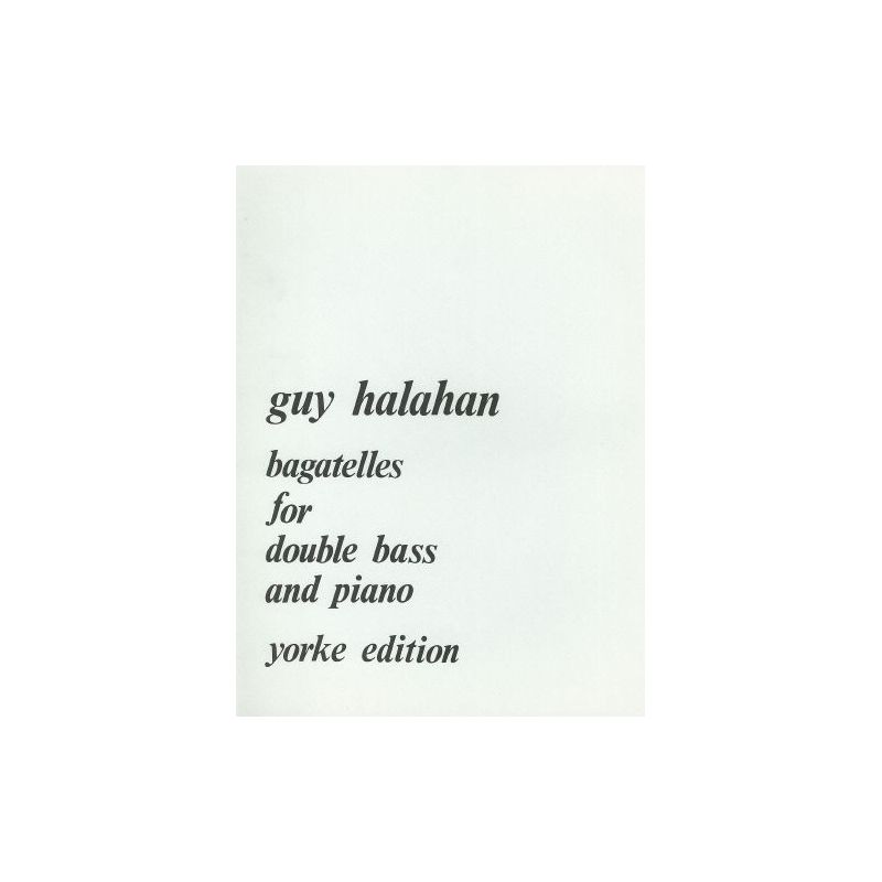 Halahan, Guy - Bagatelles. DB & Pf
