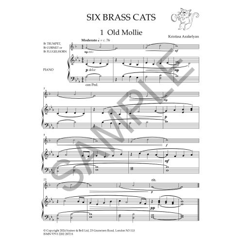 Arakelyan, Kristina - Six Brass Cats