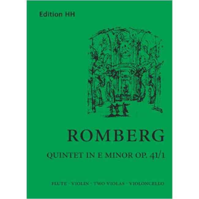 Romberg, Andreas - Flute Quintet in E minor op. 41/1