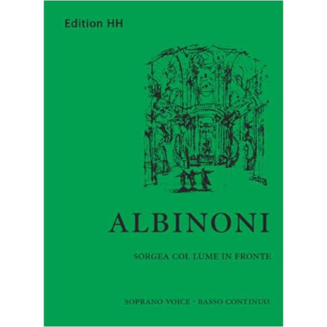 Albinoni, Tomaso - Sorgea col lume in fronte