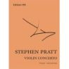 Pratt, Stephen - Violin concerto