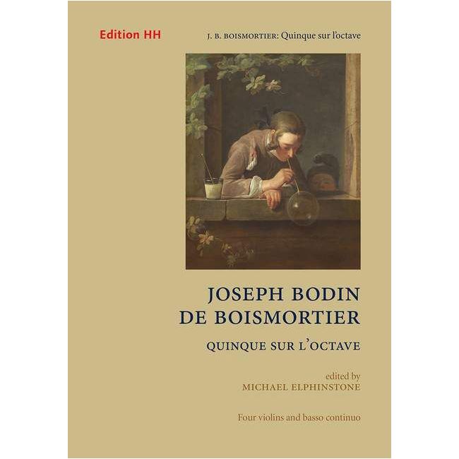 Boismortier, Joseph Bodin de - Quinque sur l'octave