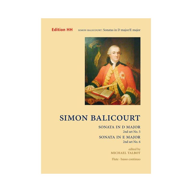Balicourt, Simon - Sonatas no. 5 in D major and 6 in E major