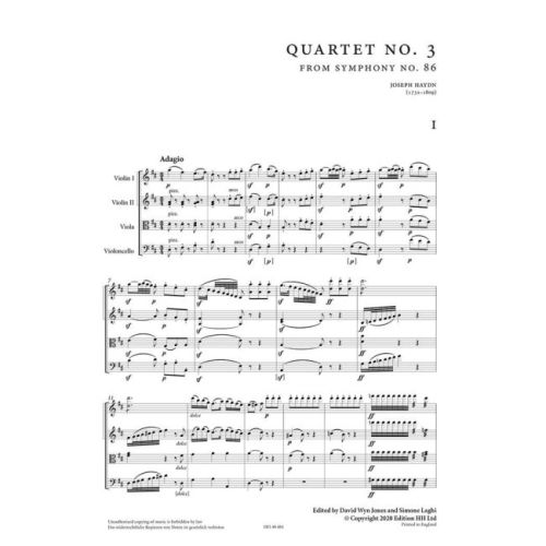 Haydn, Joseph - String Quartet in D major