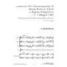 Vitali, Giovanni Battista - CANTATA: Per l’incoronazione di Maria Beatrice d’Este a Regina d’Ingliterra il 3 Maggio 1685