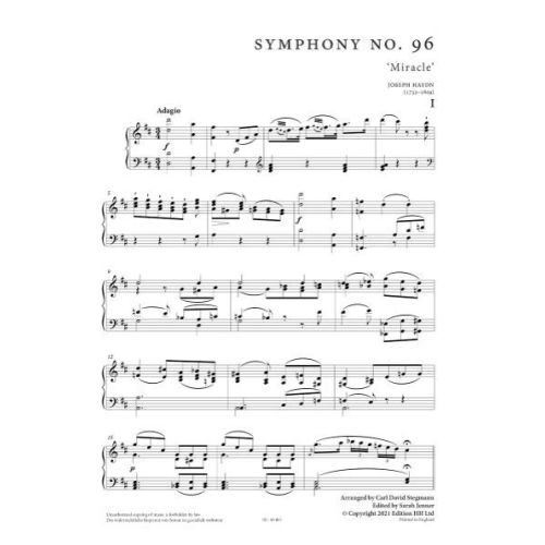 Haydn, Joseph - Symphony No. 96 in D major